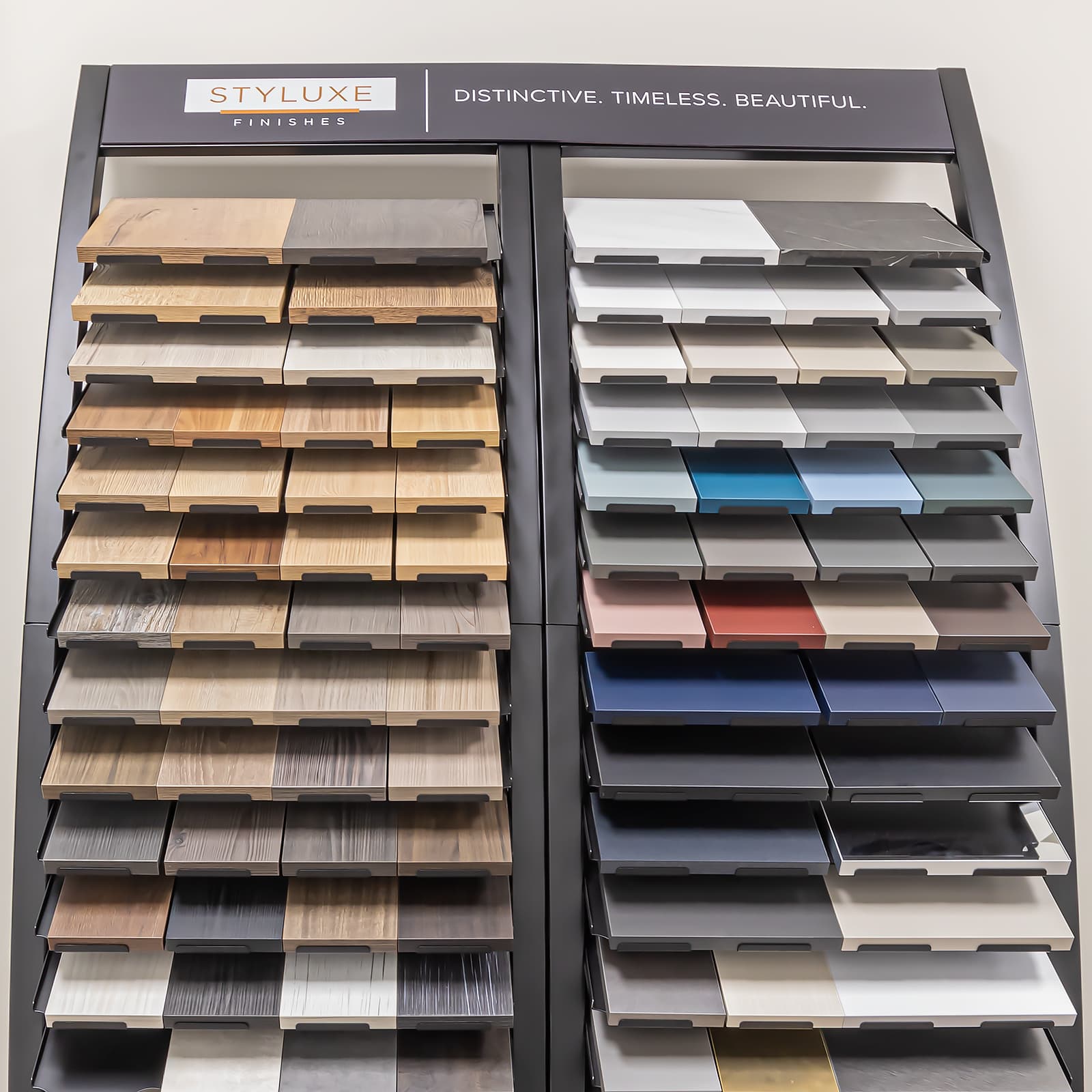 Styluxe Finishes palette