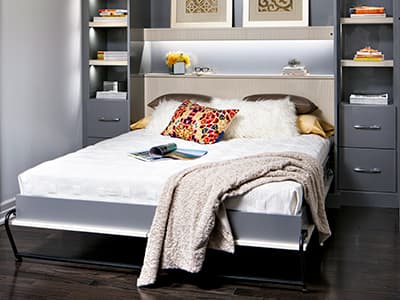 wall bed in a Toronto condo